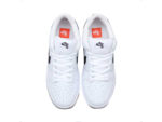 Nike SB Dunk Low Pro Iso - White/Black-White - immagine 5