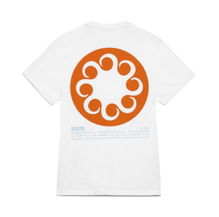 Octopus - T Shirt  Octopus Logo Tee White - immagine 2