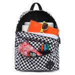 Vans Zaino Old Skool III - Black/White Check - immagine 3