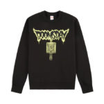 Doomsday Felpa Deathrow Crewneck - Black