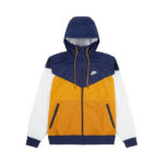 Nike Giacca NSW HD Windrunner - Gold Suede/Midnight Navy Summit White