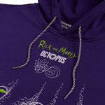 Octopus x Rick e Morty Vortex Hoodie - Purple - immagine 4