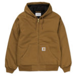 Carhartt WIP Giacca Active Jacket (Winetr) Hamilton Brown