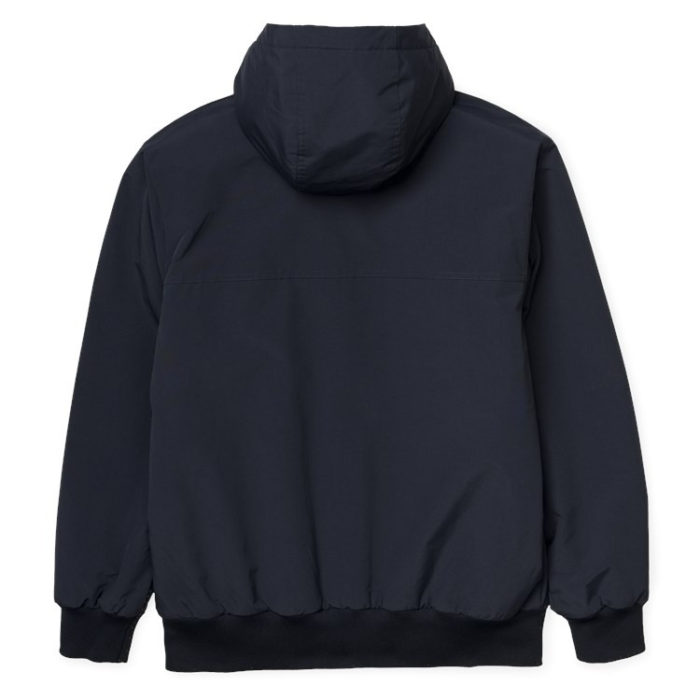 Carhartt WIP Giacca Hooded Sail Jacket - Dark Navy/White - immagine 3