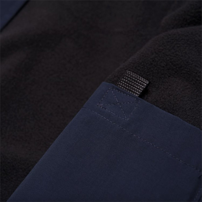 Carhartt WIP Giacca Hooded Sail Jacket - Dark Navy/White - immagine 7