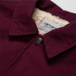 Carhartt Wip Giacca Canvas Coach Jacket - Merlot/Black - immagine 4