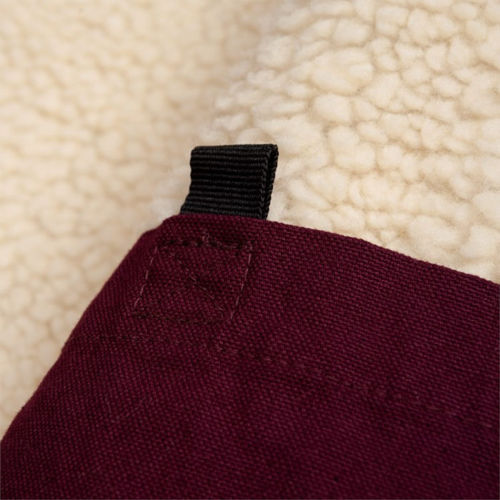 Carhartt Wip Giacca Canvas Coach Jacket - Merlot/Black - immagine 5