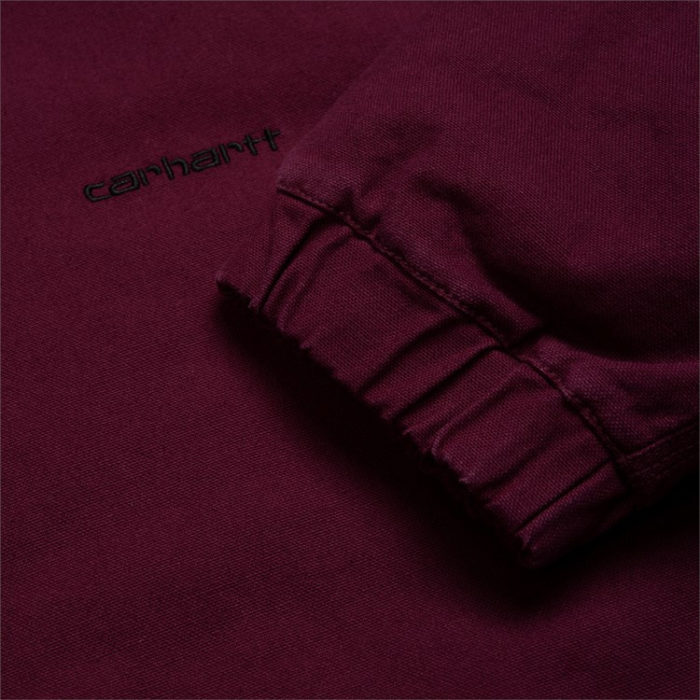 Carhartt Wip Giacca Canvas Coach Jacket - Merlot/Black - immagine 6