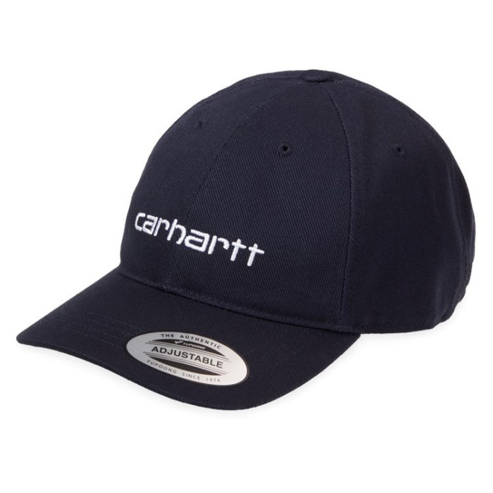 Carhartt Wip Cappello Carter Cap - Dark/Navy White - immagine 2