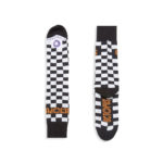 Octopus Calze Checkerd Logo Socks - Black - immagine 3