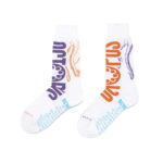 Octopus Calze Logo Socks - White
