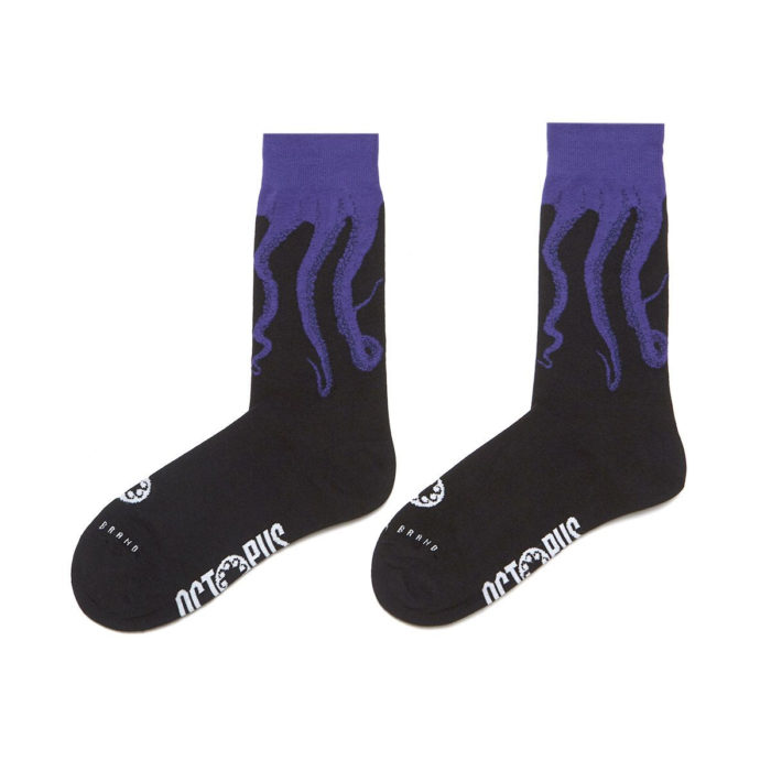 Octopus Calze Socks Original Black/Purple - immagine 2