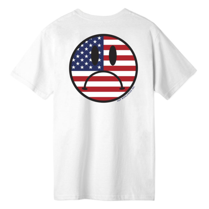 HUF Bummer USA T-Shirt - White - immagine 2