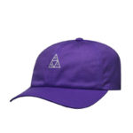 HUF Cappello Essentials TT Curved Visor Hat - Purple Velvet