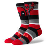 Stance Calze Deadpool Stripe - Red