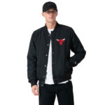 New Era Giacca NBA Team Logo Jacket Chicago Bulls - Black