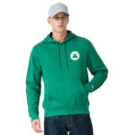 New Era Felpa NBA Sripe Piping Hoody Boston Celtic - Green