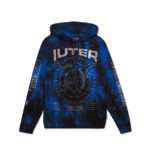 Iuter - Felpa Iuter Radar Marble Hoodie - Dark Navy