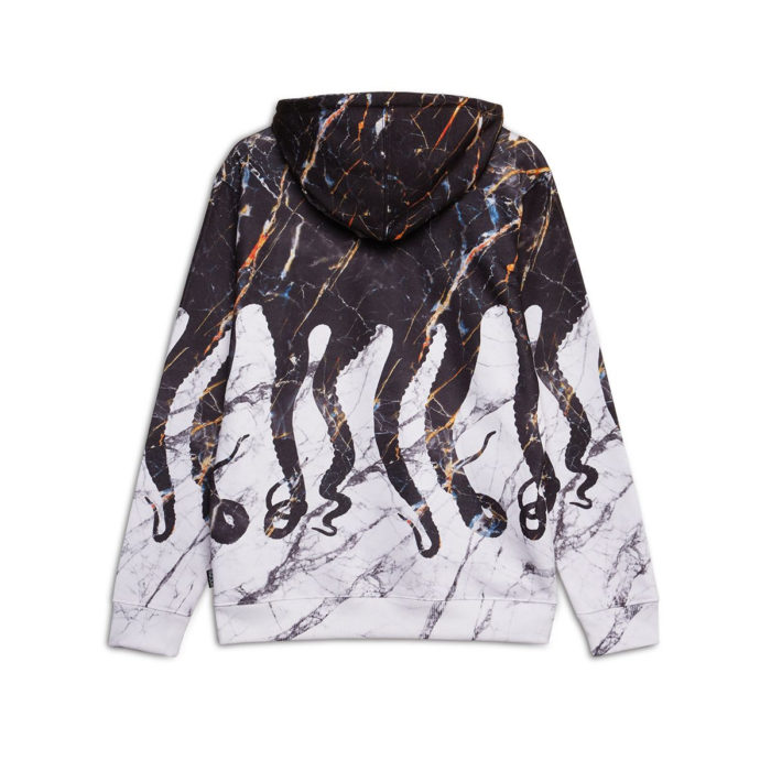 Octopus - Felpa Octopus Hoodie Carrara - Black - immagine 3