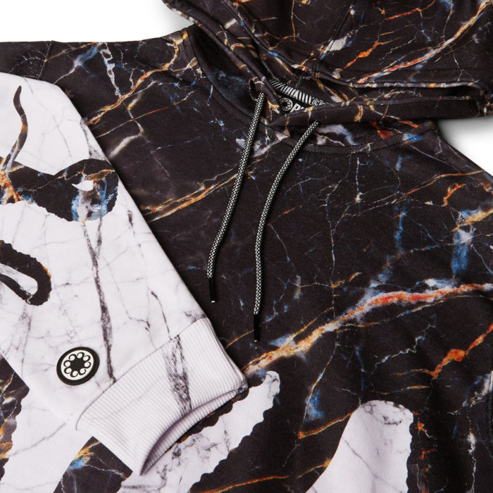 Octopus - Felpa Octopus Hoodie Carrara - Black - immagine 4
