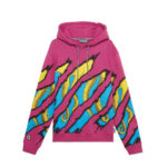 Octopus - Felpa Octopus Hoodie Ripper - Fuchsia