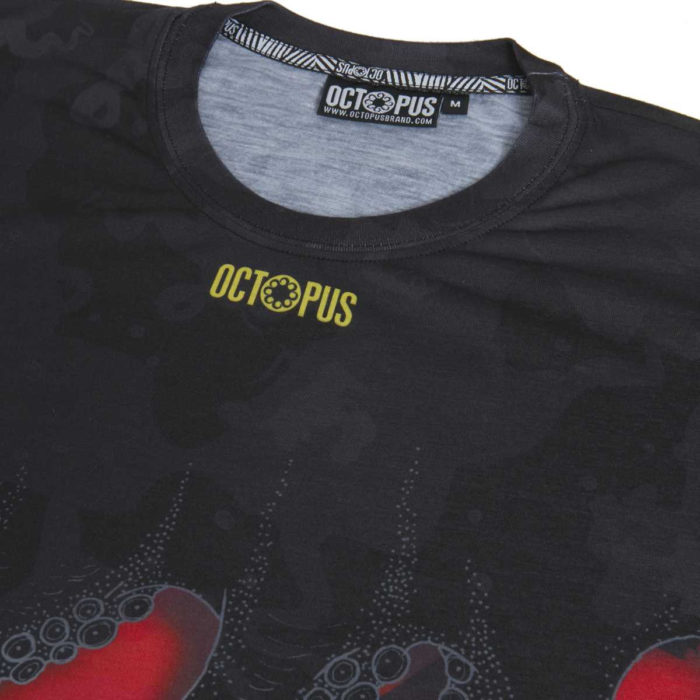 Octopus T-Shirt Red Camo Tee - immagine 4