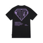 Iuter T-Shirt Double Logo Tee - Black