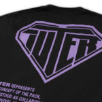Iuter T-Shirt Double Logo Tee - Black - immagine 4