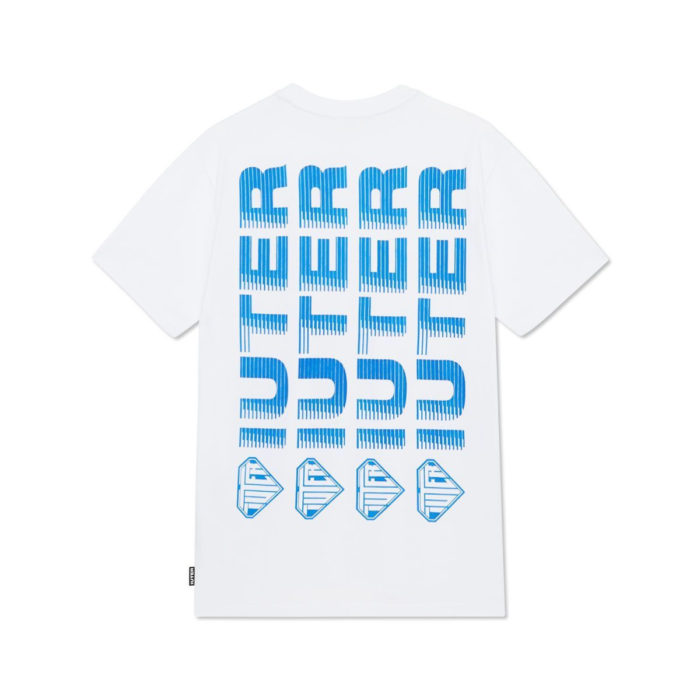 Iuter T-Shirt Fast Logo Tee - White - immagine 2