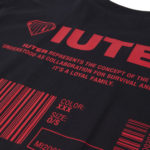 Iuter T-Shirt Info Tee - Black - immagine 4