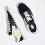Vans Old Skool Flame - Black/True White - immagine 5