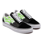 Vans Old Skool Flame - Black/True White - immagine 3