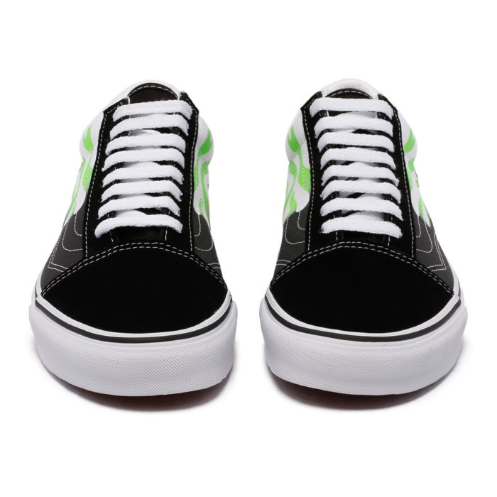 Vans Old Skool Flame - Black/True White - immagine 6