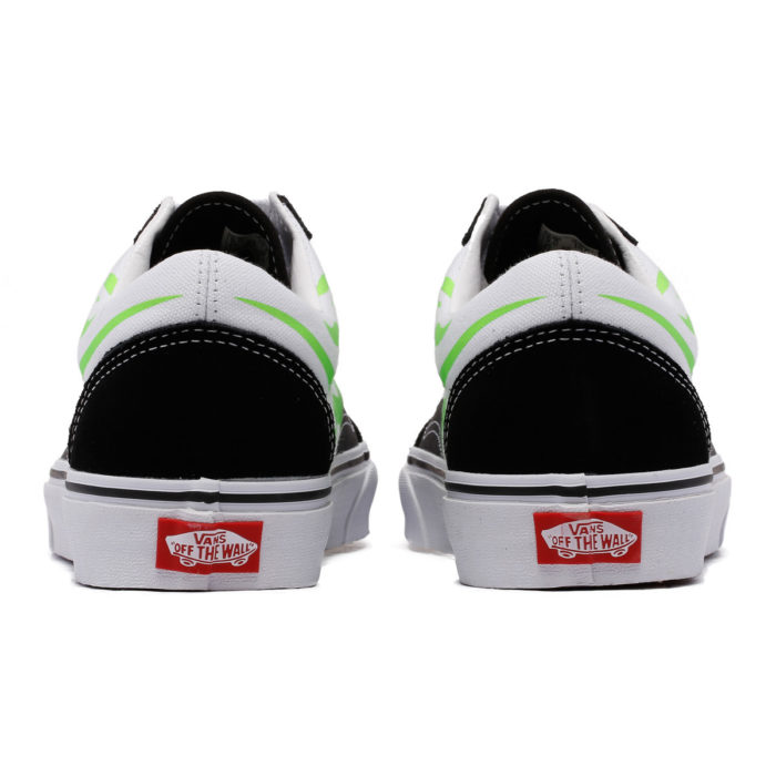 Vans Old Skool Flame - Black/True White - immagine 7
