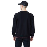 New Era Felpa MLB Heritage Script Crew New York Yankees - Black - immagine 3