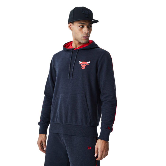 New Era Felpa NBA Pipping Hoody Chicago Bulls HGP - Grey - immagine 2