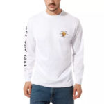 Vans T-Shirt Growler LS - White - immagine 3