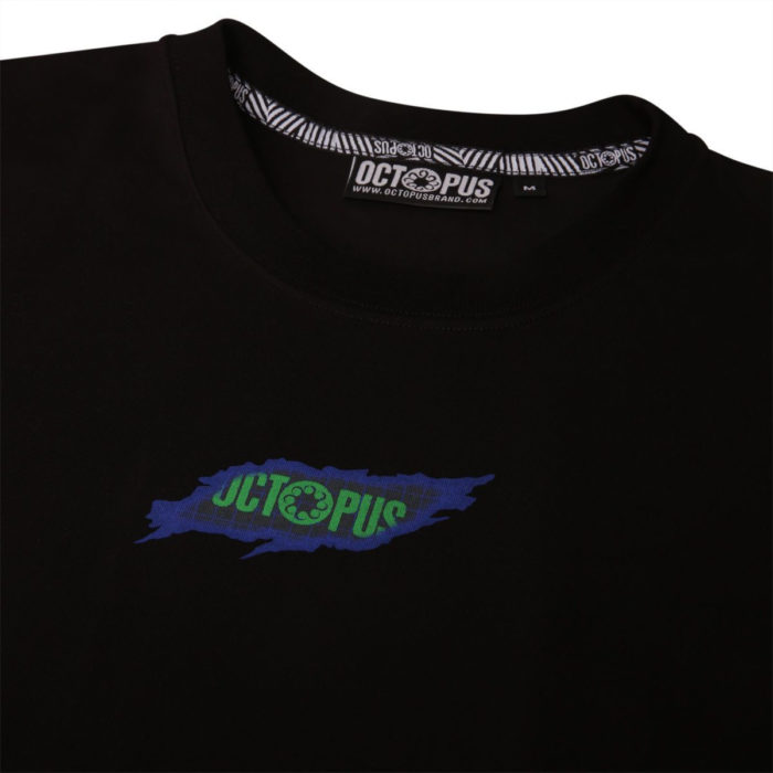 Octopus T-Shirt Ripper Logo Tee - Black - immagine 4