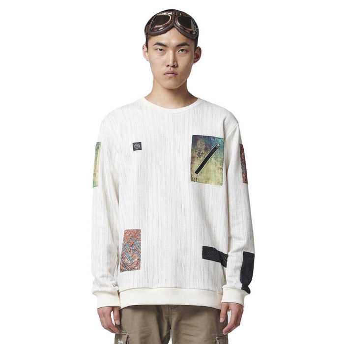 Dolly Noire Felpa Dystopian Crewneck - immagine 2