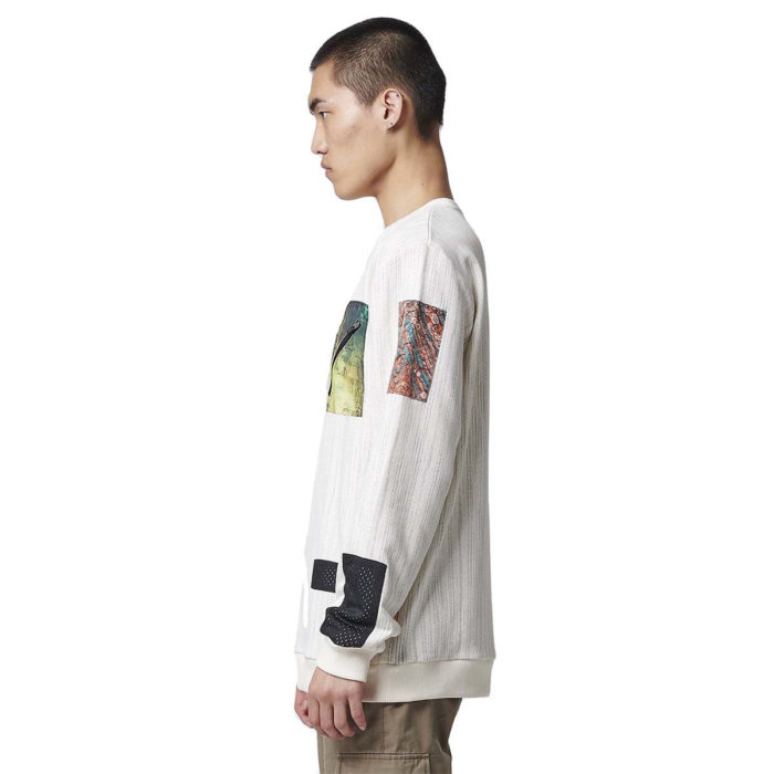 Dolly Noire Felpa Dystopian Crewneck - immagine 4