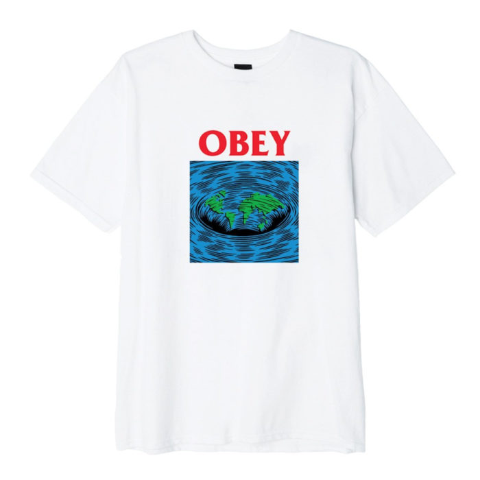 Obey Worldpool T-Shirt - White - immagine 2