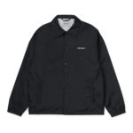 Carhartt Wip Giacca Carhartt Script Coach Jacket - Black/Wax
