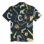 HUF Camicia Tenderloin Woven Short Sleeve Shirt