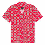 HUF Camicia Atelier Resort Woven Short Sleeve Shirt