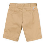 Carhartt Wip Pantaloncini Master Short - Leather Rinsed