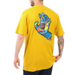 Santa Cruz Primary Hand T-Shirt - Mustard