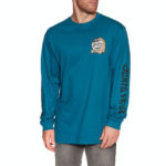 Santa Cruz Digital Black Magic Hand L/S T-Shirt  - Petrol Blue - immagine 3