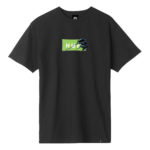 Godzilla VS HUF - Godzilla Bar Logo Tee - Black