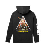 Godzilla VS HUF - Godzilla TT PO Hoodie - Black