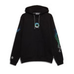 Octopus - Felpa Octopus Embroidered Logo Hoodie - Black